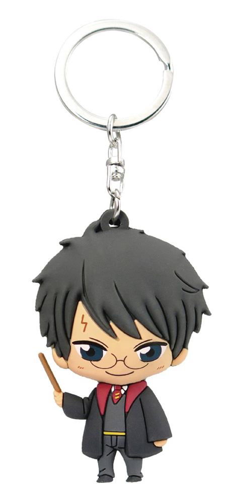 Image: Harry Potter Soft Touch PVC Figural Keyring: Harry Potter Kawaii  - Monogram Products