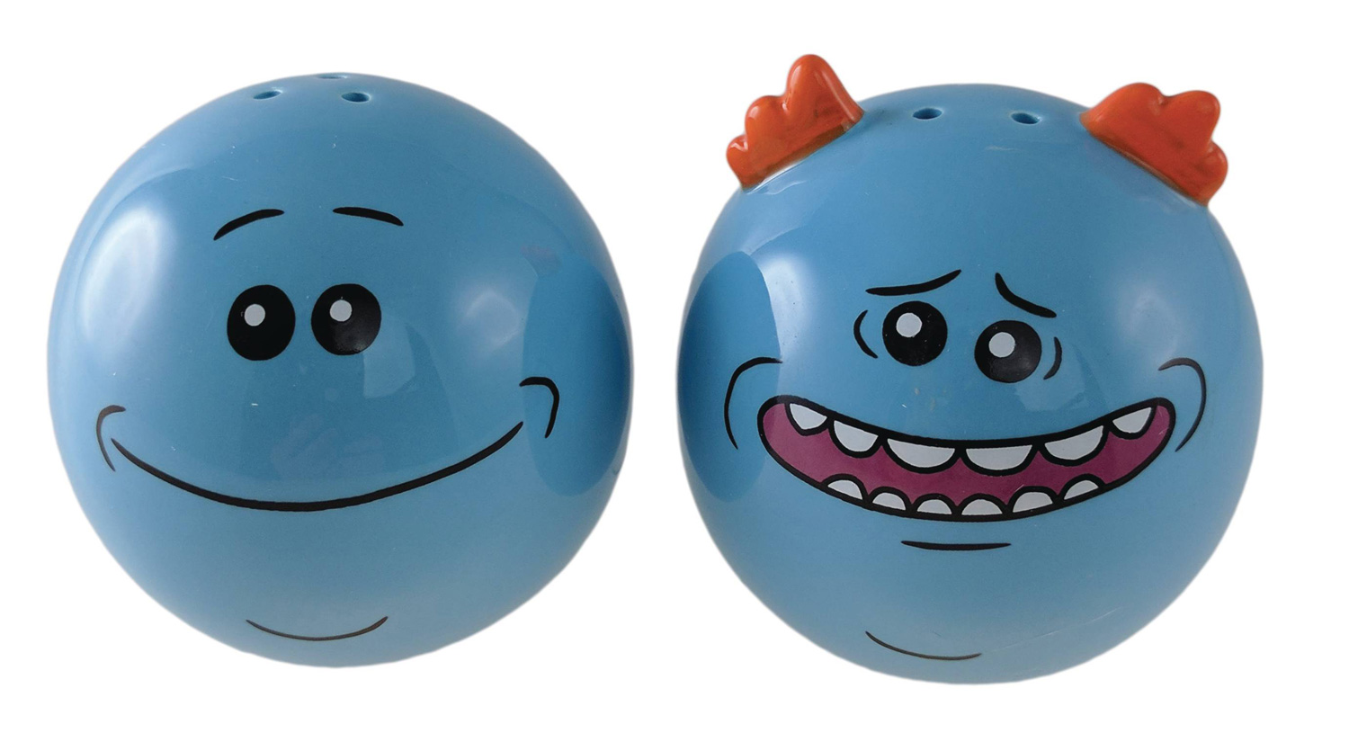 Image: Rick and Morty Salt and Pepper Shakers: Mr. Meeseeks  - Surreal Entertainment