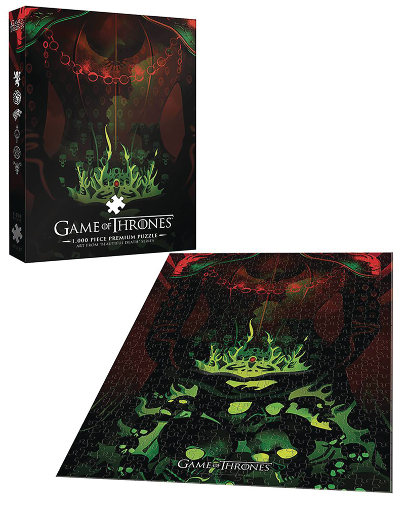 Image: Game of Thrones 1000-Piece Puzzle: Long May She Reign  - Usaopoly
