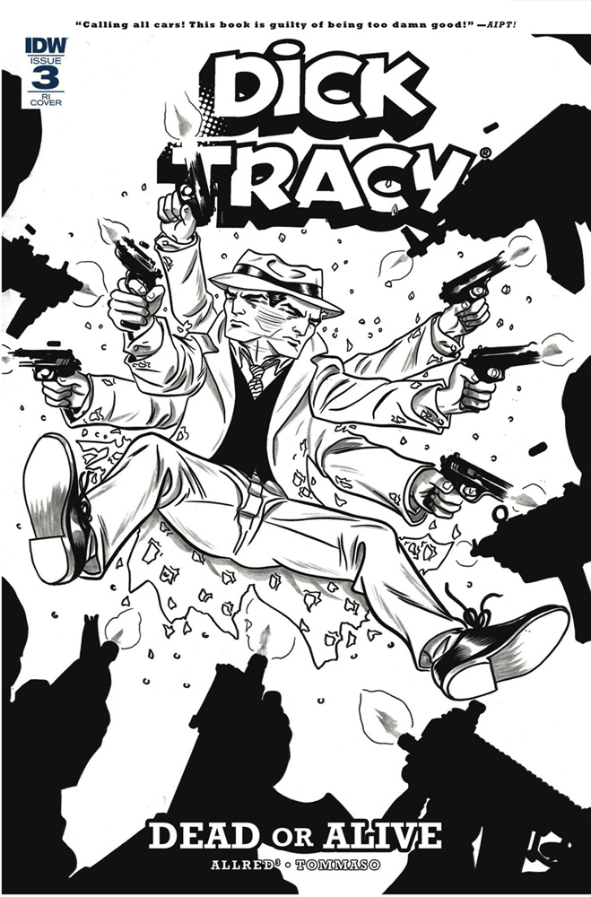 Image: Dick Tracy: Dead or Alive #3 (incentive cover - Allred) (10-copy)  [2018] - IDW Publishing