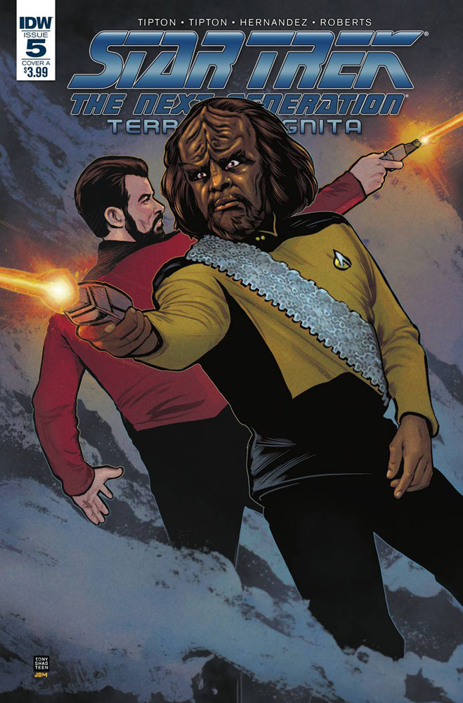 Image: Star Trek: The Next Generation: Terra Incognita #5 (cover A - Shasteen)  [2018] - IDW Publishing