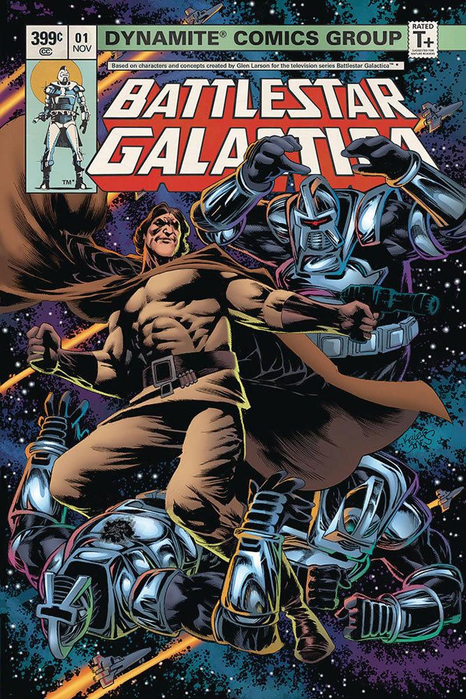 Battlestar Galactica Classic #1 Kelley Jones cover