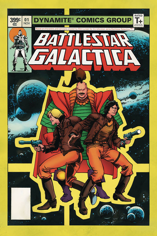 Battlestar Galactica Classic #1 Walter Simonson cover