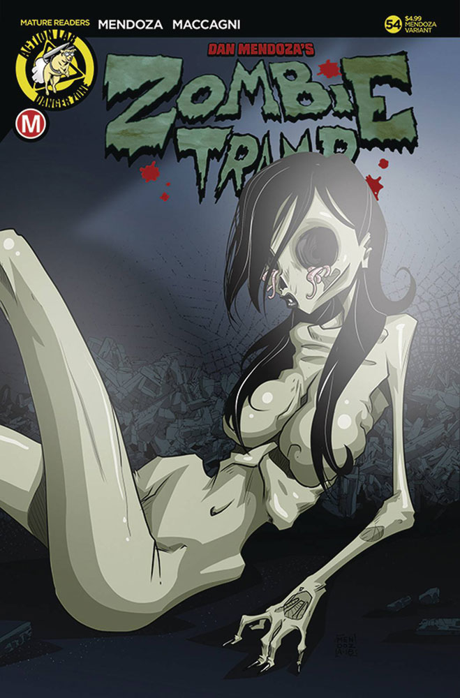 Image: Zombie Tramp #54 (cover E - Mendoza variant) - Action Lab - Danger Zone