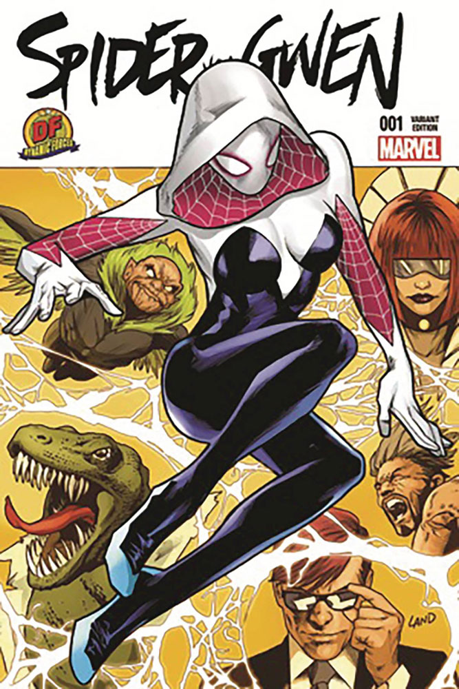 Image: Spider Gwen #1 (variant DFE cover - Greg Land) - Dynamic Forces