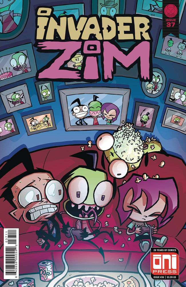 Image: Invader Zim #37 (cover A - Warren Wucinich, Fred Stresing) - Oni Press Inc.