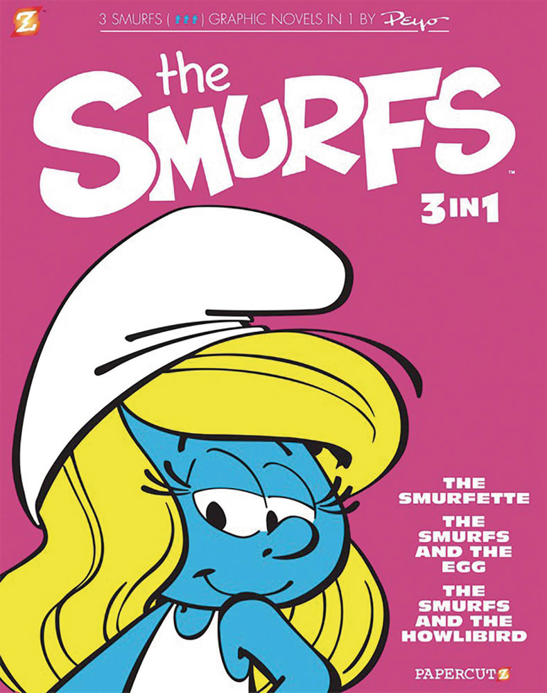 Image: Smurfs 3-in-1 Vol. 02 GN  - Papercutz