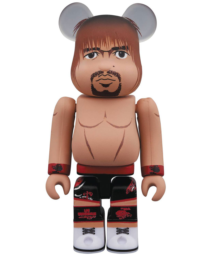 Image: New Japan Pro-Wrestling Bearbrick: Tetsuya Naito 100  - Medicom Toy Corporation