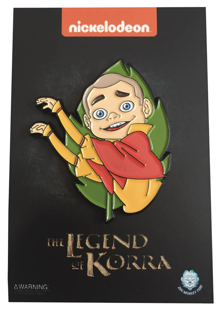 Image: The Legend of Korra Pin: Be the Leaf  - Zen Monkey Studios LLC