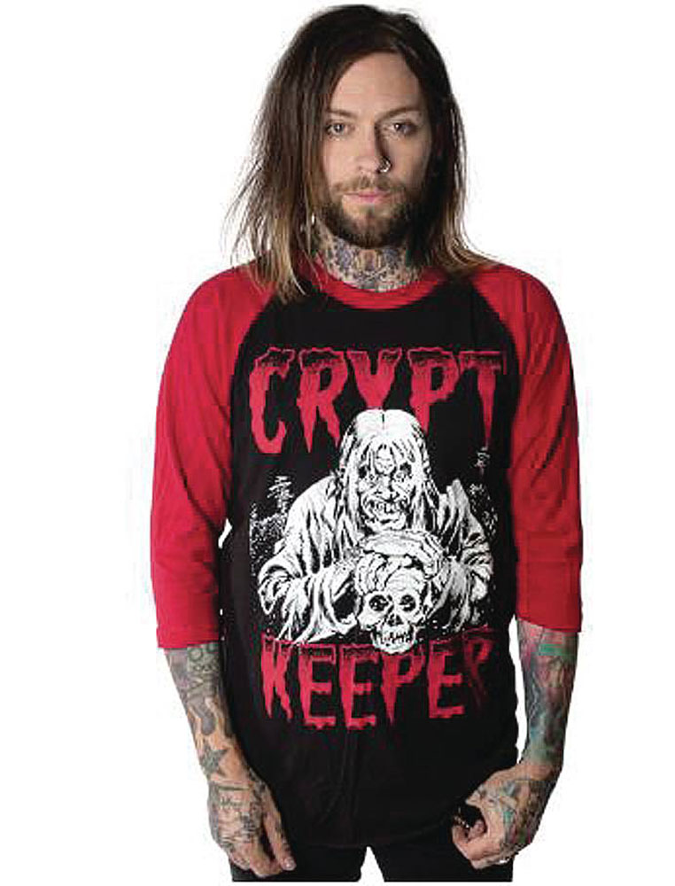 Image: Tales from the Crypt Long Sleeve T-Shirt: Crypt Keeper  (M) - Ripper Merchandise, LLC