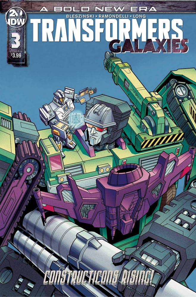 Image: Transformers Galaxies #3 (cover B - Chan) - IDW Publishing