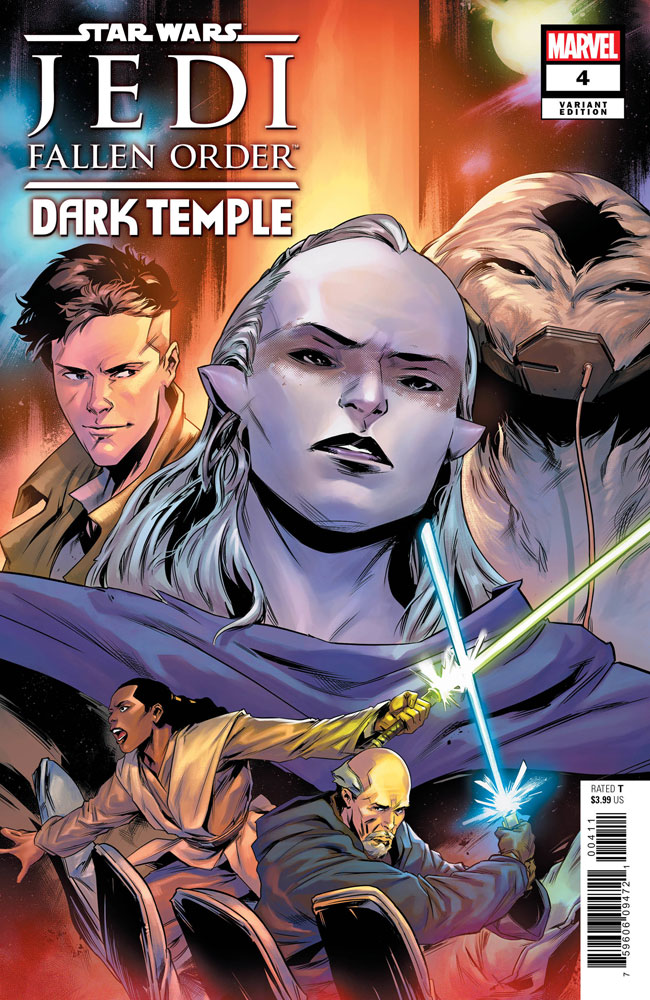 Image: Star Wars: Jedi Fallen Order - Dark Temple #4 (incentive cover)  [2019] - Marvel Comics