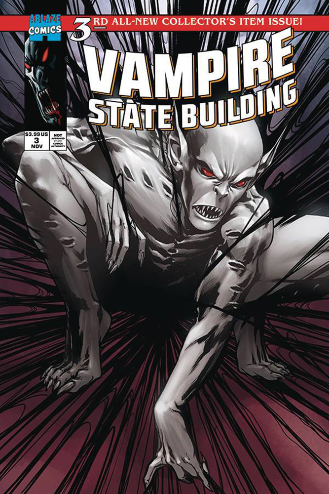 Image: Vampire State Building #3 (cover C) - Ablaze