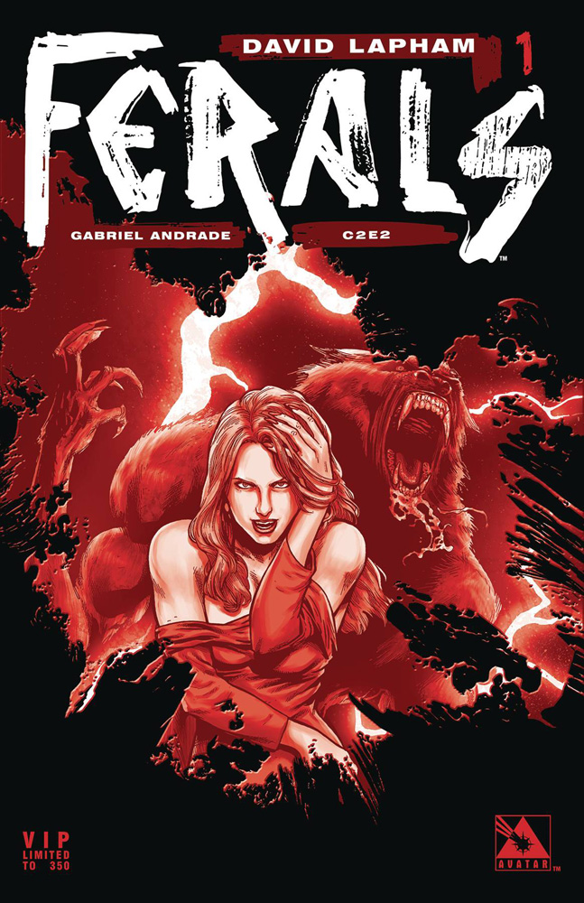 Image: Ferals #1 (variant C2E2 cover - ViP) - Avatar Press Inc