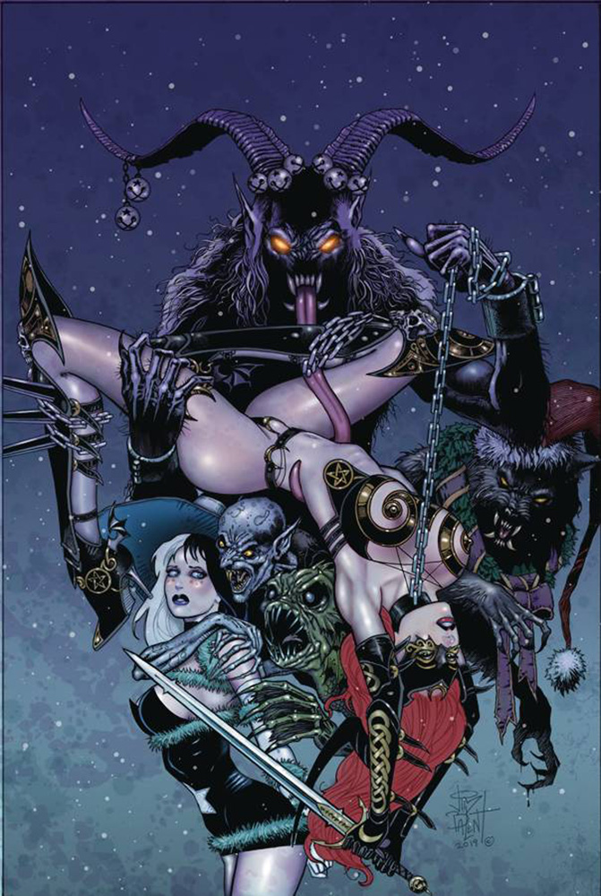 Image: Tarot: Witch of the Black Rose #119 (Yuletide Mash) (2-cover set) - Broadsword Comics