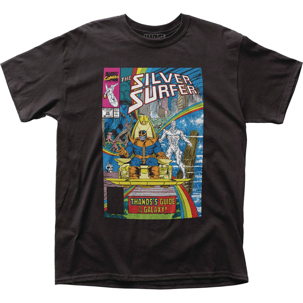 Image: Marvel Heroes T-Shirt: Silver Surfer - Guide to the Galaxy  (M) - Impact Merchandising