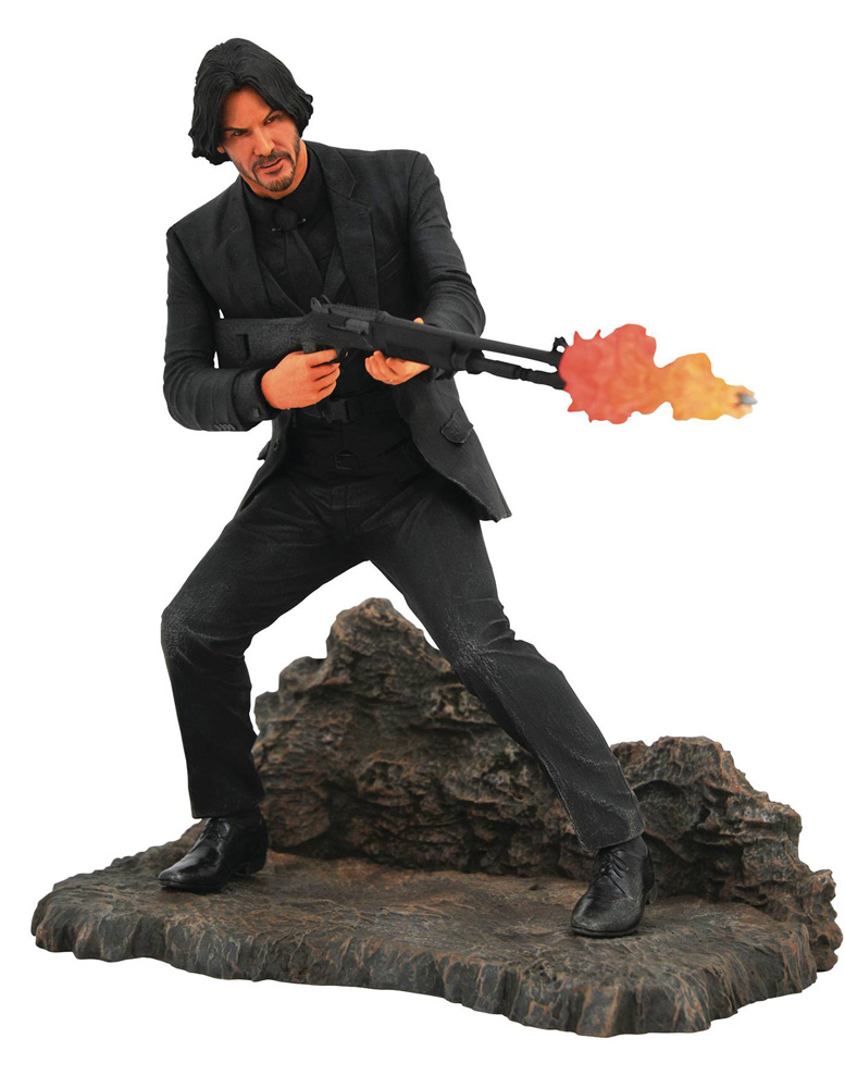 Image: Gallery PVC Diorama: John Wick - Catacombs  - Diamond Select Toys LLC