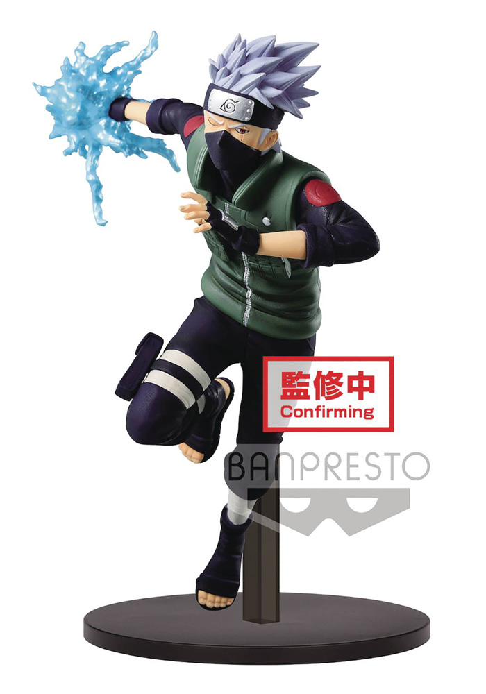 Image: Naruto Shippuden Vibration Stars Figure: Kakashi Hatake  - Banpresto