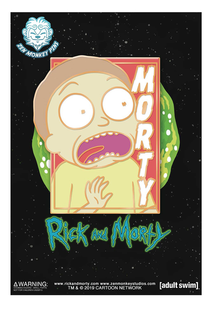 Image: Rick and Morty Pin: Pastel Morty  - Zen Monkey Studios LLC