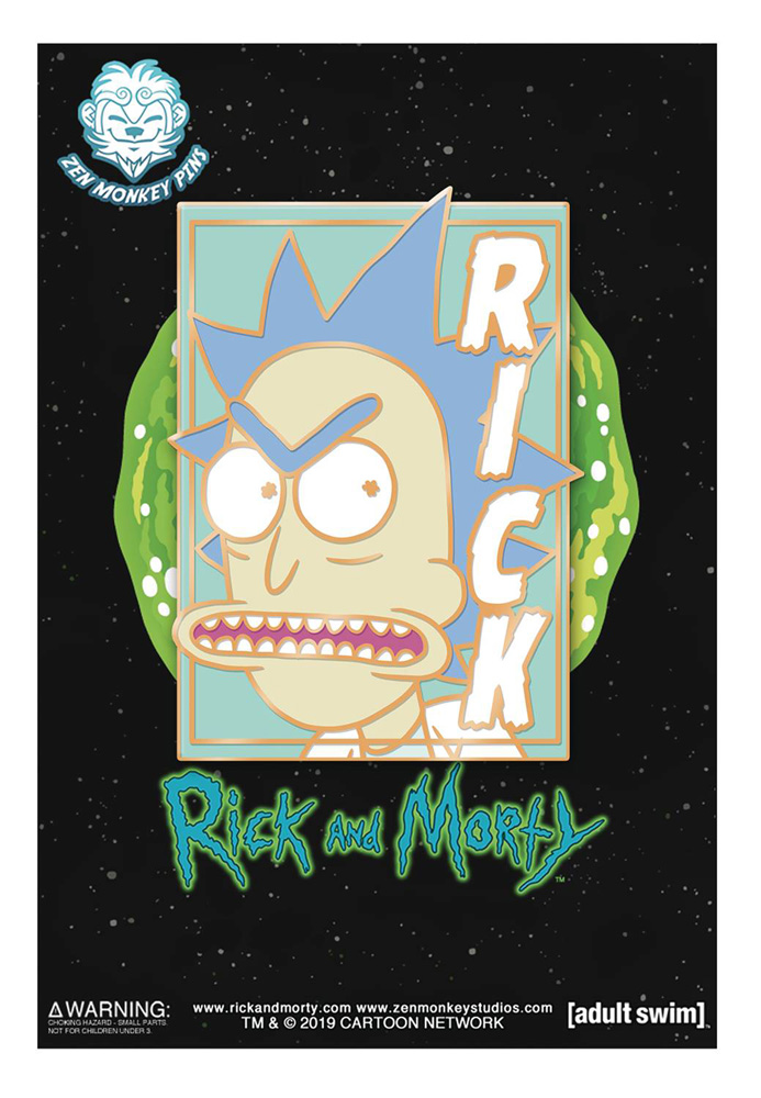 Rick and Morty Pin: Pastel Rick - Westfield Comics