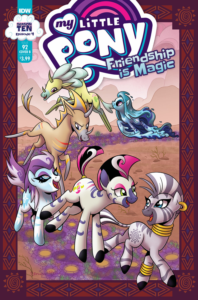 Image: My Little Pony: Friendship Is Magic #92 (cover B - Hickey)  [2020] - IDW Publishing