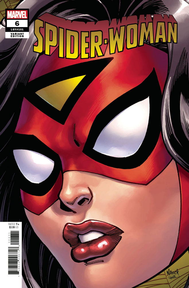 Image: Spider-Woman #6 (variant Headshot cover - Nauck) - Marvel Comics