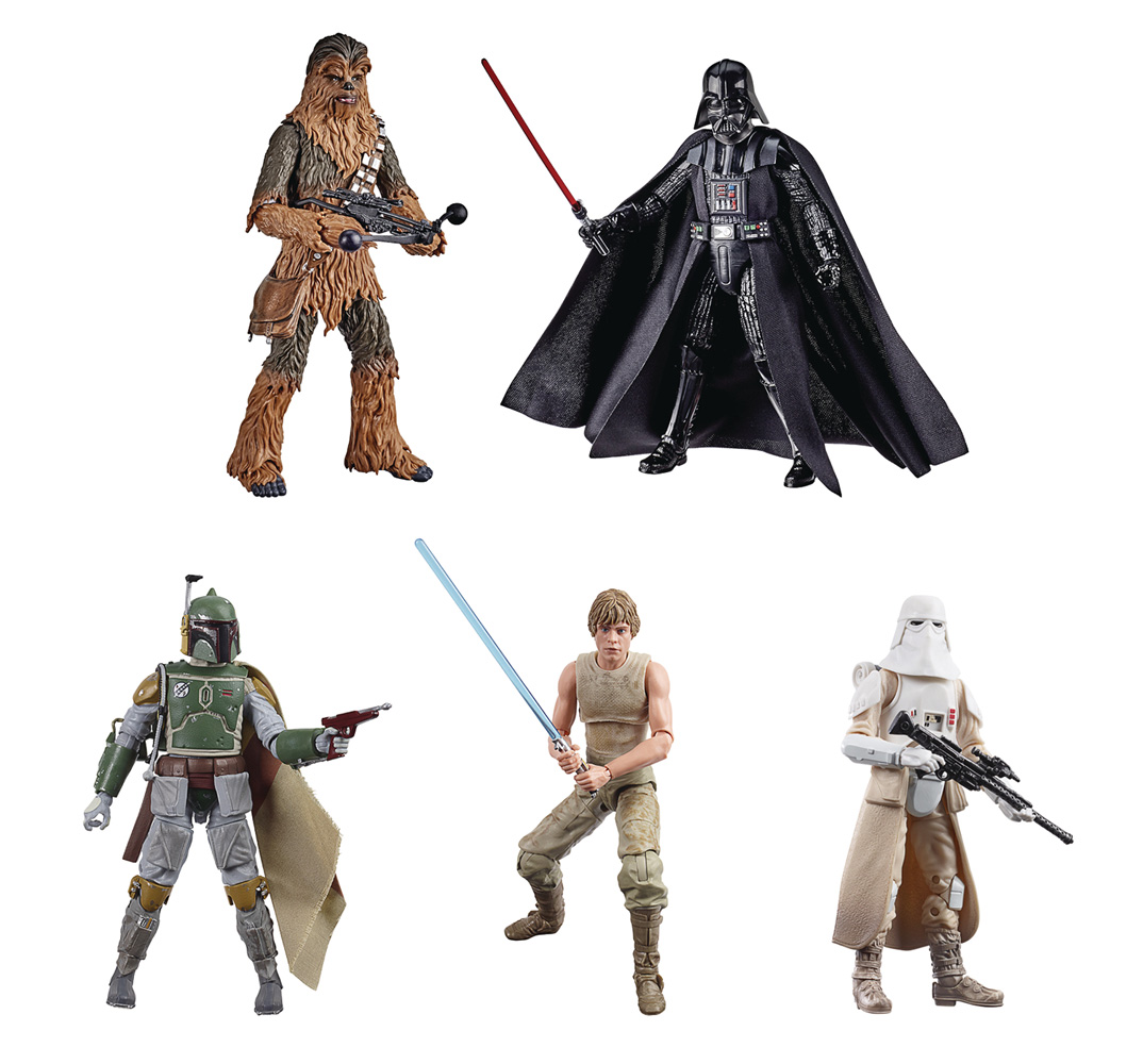 star wars 6 figure set