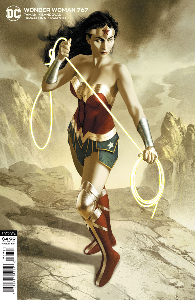 Image: Wonder Woman #767 (variant cardstock cover - Joshua Middleton)  [2020] - DC Comics