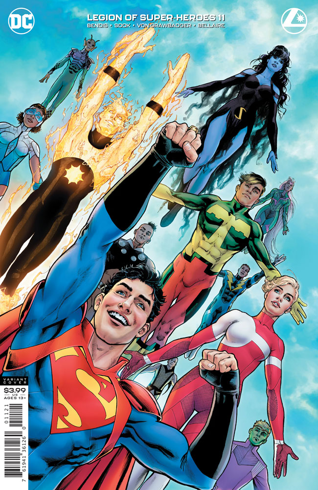 Image: Legion of Super-Heroes #11 (variant cover - Nicola Scott)  [2020] - DC Comics