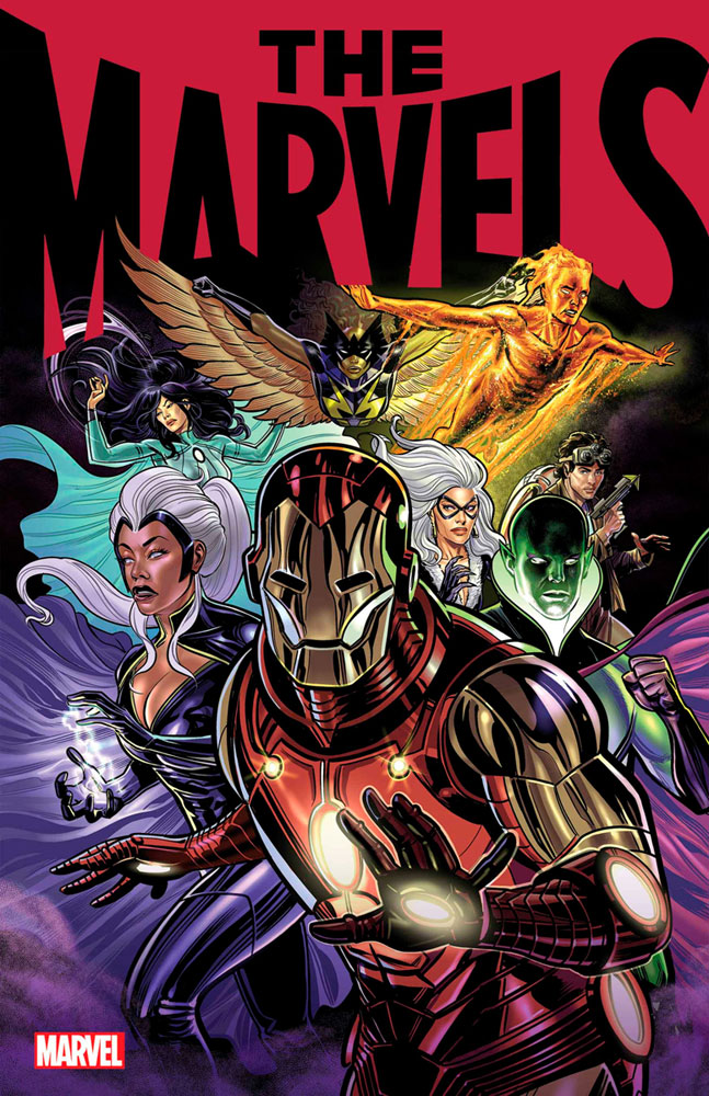 Image: The Marvels #7 (incentive 1:25 cover - Dewey) - Marvel Comics