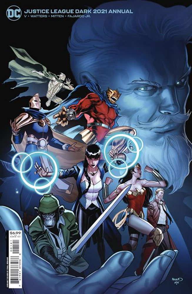 Image: Justice League Dark 2021 Annual #1 (variant card stock cover - Paul Renaud) - DC Comics