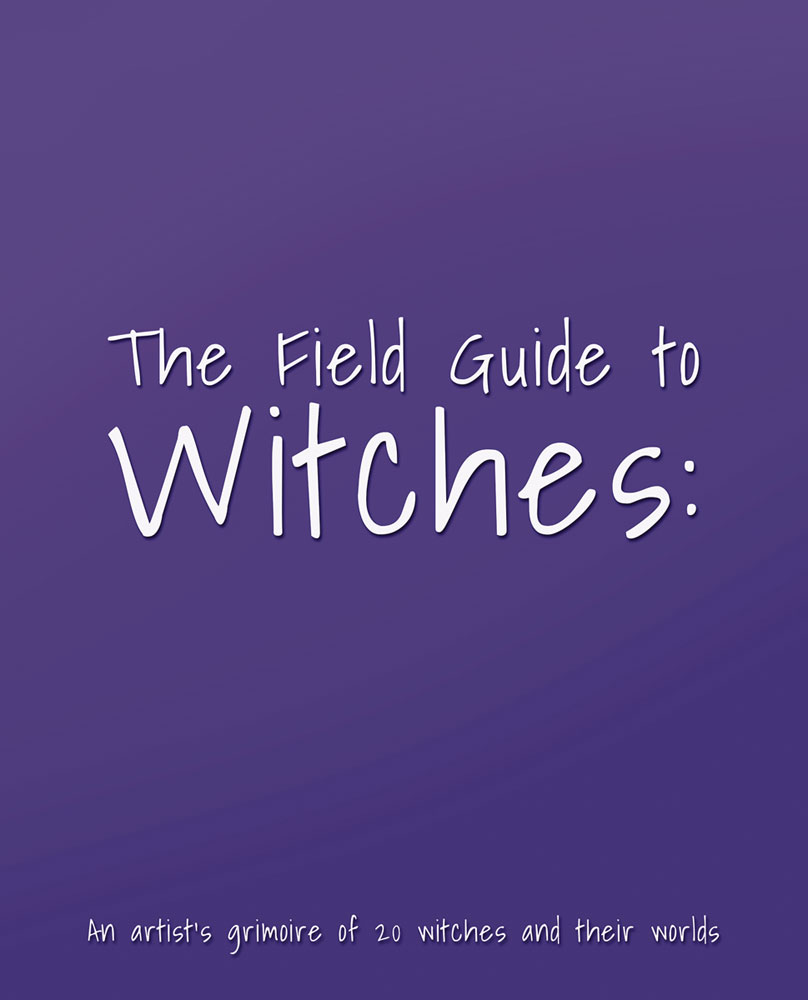 Image: Field Guide to Witches Artists Grimoire HC  - 3D Total Publishing