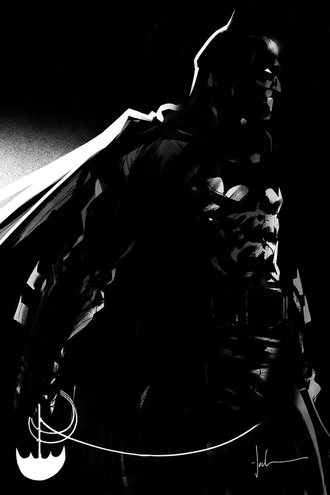 Image: Batman #129 (cover F incentive 1:50 cardstock foil - Jock)  [2022] - DC Comics