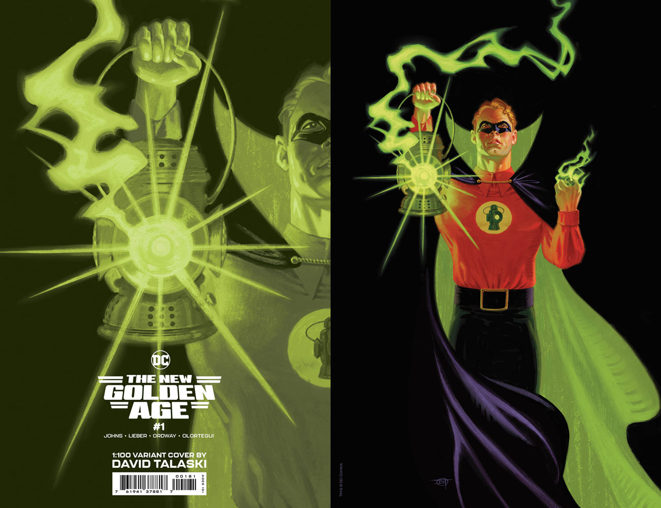 Image: New Golden Age #1 (cover H incentive 1:100 card stock foil - David Talaski) - DC Comics