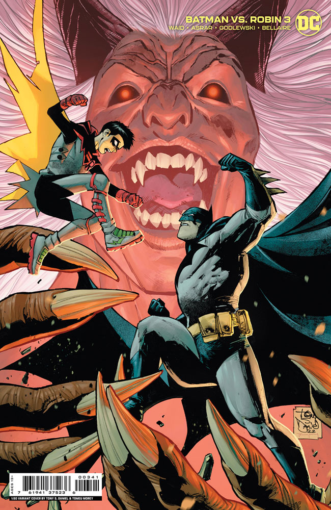 Image: Batman vs. Robin #3 (cover F incentive 1:50 card stock - Tony S Daniel)  [2022] - DC Comics
