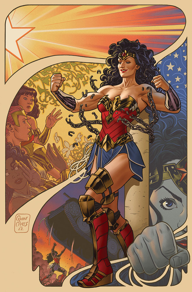 Image: Wonder Woman #793 (cover E incentive 1:25 card stock - Joe Quinones)  [2022] - DC Comics