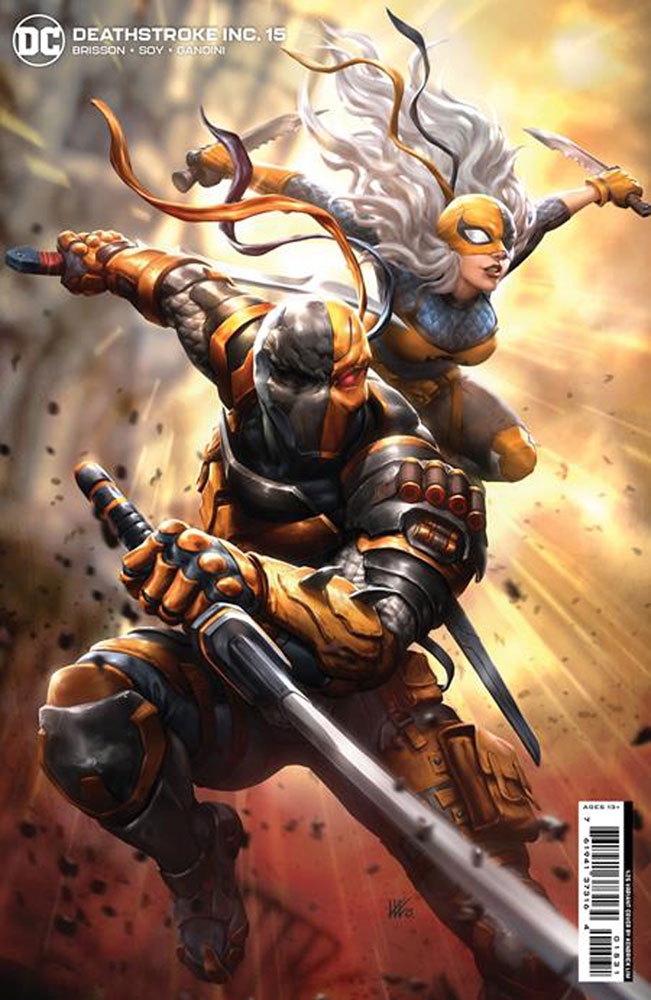 Image: Deathstroke Inc. #15 (cover C incentive 1:25 card stock - Kendrick Kunkka Lim)  [2022] - DC Comics