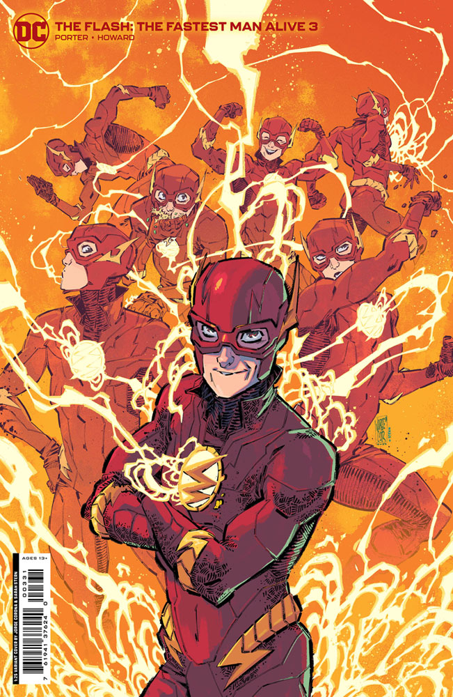 Image: Flash: The Fastest Man Alive #3 (cover C incentive 1:25 card stock pencil - Jorge Corona) - DC Comics