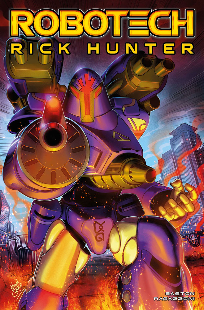 Image: Robotech: Rick Hunter #4 (cover C - Grego) - Titan Comics