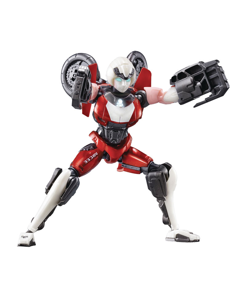 Transformers Classic Class Arcee Figure - Buildable Autobot With 20 Movable Joints