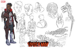 Image: Miles Morales: Spider-Man #38 (incentive 1:10 Design cover - Allen) - Marvel Comics