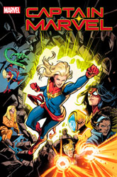Image: Captain Marvel #45 (variant Classic Homage cover - Carnero) - Marvel Comics