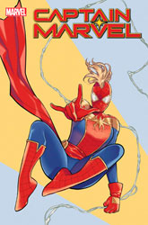 Image: Captain Marvel #49 (variant Spider-Verse cover - Romy Jones) - Marvel Comics