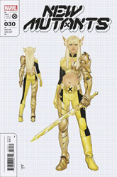 Image: New Mutants #30 (incentive 1:10 Design cover - Reis) - Marvel Comics