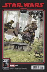 Image: Star Wars #36 (variant Return of the Jedi 40th Anniversary cover - Sprouse) - Marvel Comics