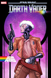 Image: Star Wars: Darth Vader #35 (variant Star Wars Pride cover - Vecchio) - Marvel Comics