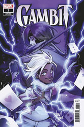 Image: Gambit #3 (variant cover - Andolfo) - Marvel Comics