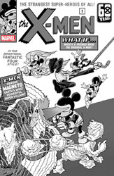 Image: Amazing Spider-Man #43 (incentive 1:100 Disney What If? cover - B&W) - Marvel Comics