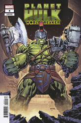 Image: Planet Hulk: Worldbreaker #4 (variant cover - Lashley) - Marvel Comics