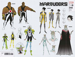 Image: Marauders #8 (incentive 1:10 New Character wraparound Design - Carlini) - Marvel Comics